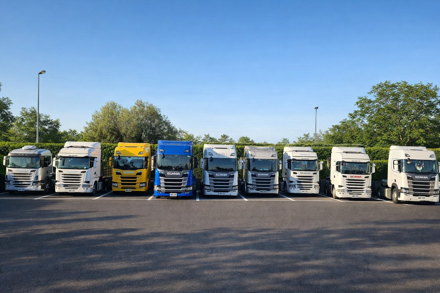Unidades Scania de la flota